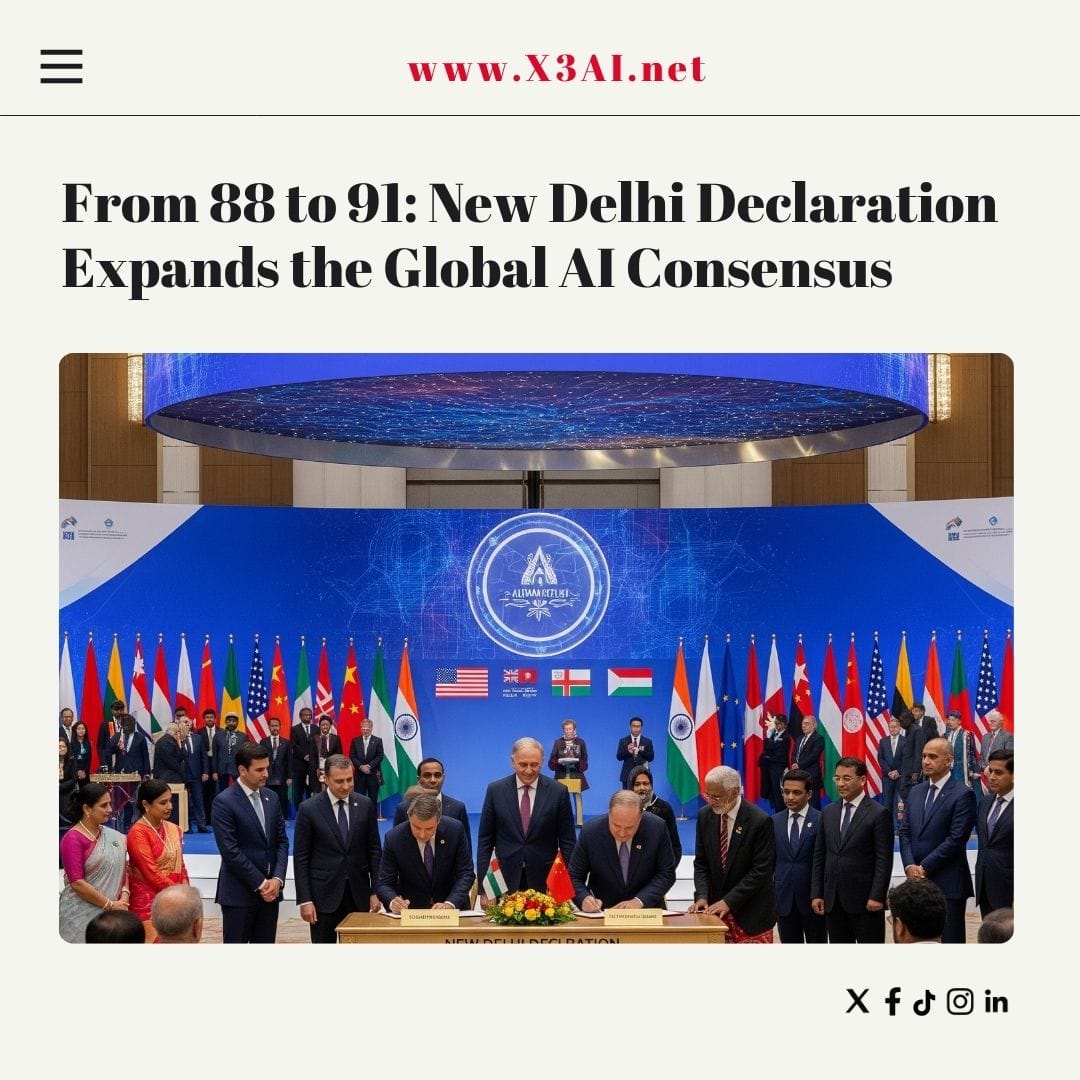 From AI Race to AI Commons: How the New Delhi Declaration Turned Global Ambition Into a Shared AI Agenda