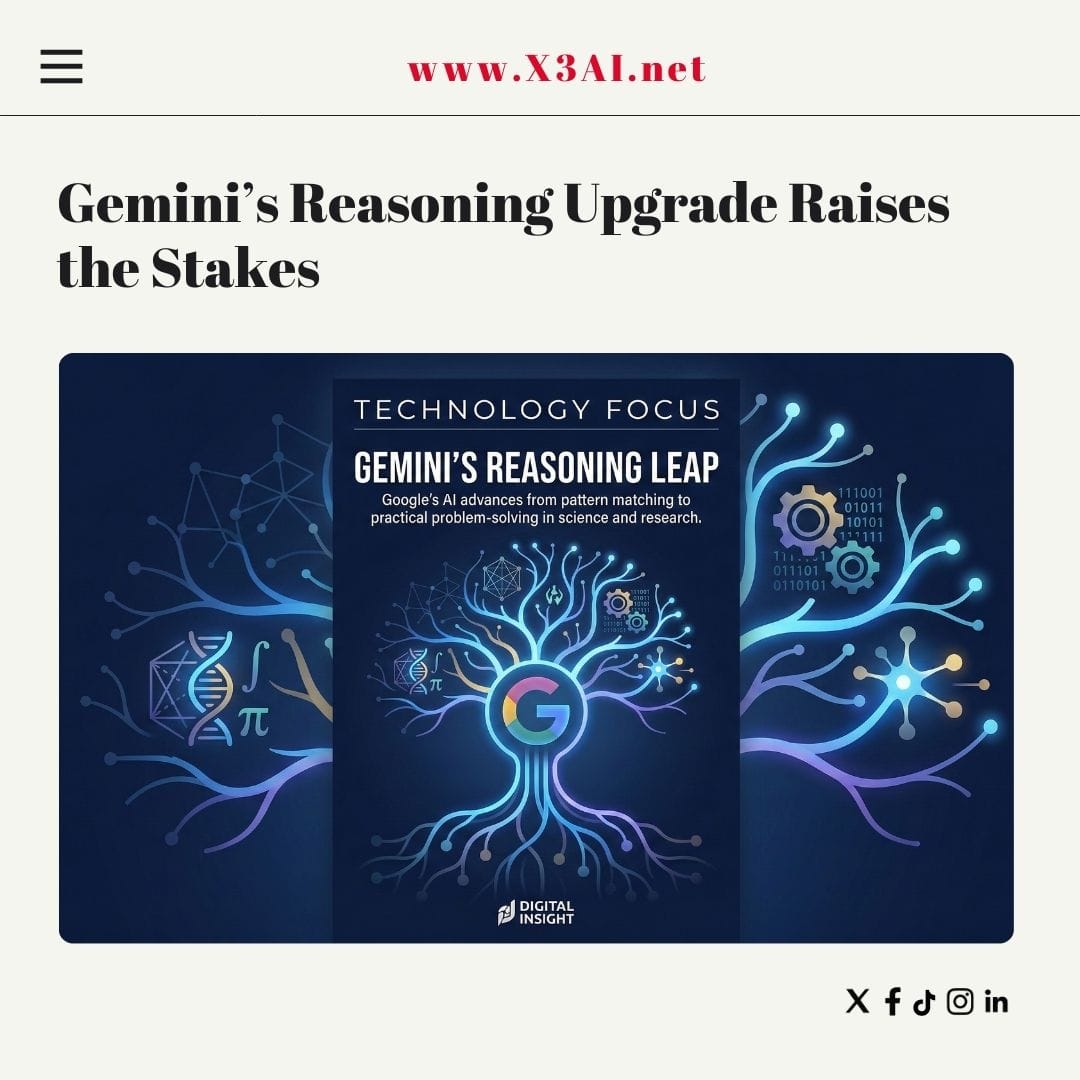 Google’s Gemini Gets a Reasoning Upgrade — and This Time It Looks Bigger Than a Model Refresh