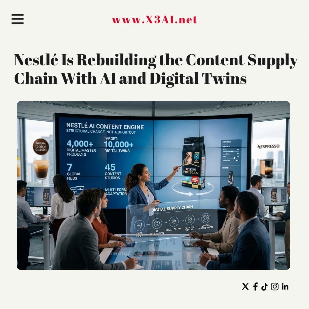 Nestlé’s AI Content Engine Is Bigger Than a Marketing Tool
