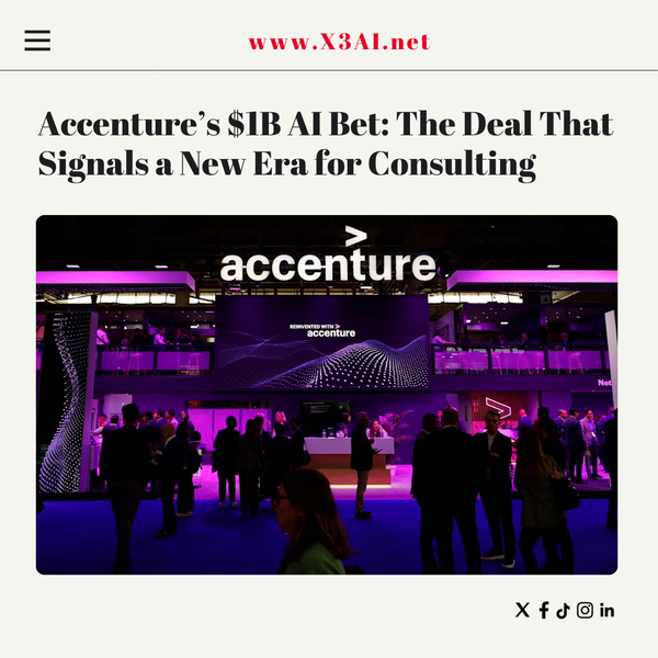 Accenture’s $1B AI Bet: The Deal That Signals a New Era for Consulting