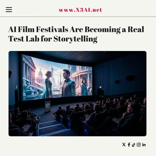 From Venice to Tribeca, AI Film Festivals Are Turning Generative Tools Into a Storytelling Test Lab